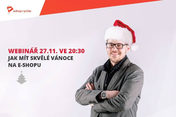 Vánoční webinář Daniela Višňáka pro Eshop-rychle