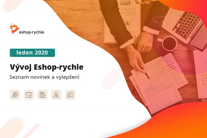Novinky a vylepšení Eshop-rychle leden 2020